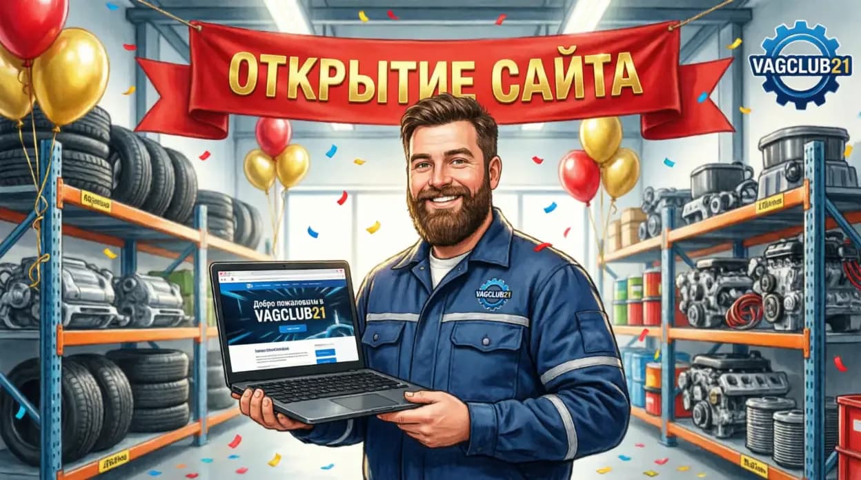 Открытие сайта vagclub21